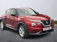 Used Nissan Juke N-Connecta 2021 Red SUV