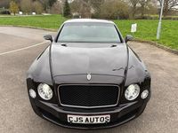 Used Bentley Mulsanne 2012 Onyx black Sedan