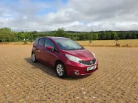 Used Nissan Note Acenta Premium 90 HP (66 kW) 2017 Red Hatchback