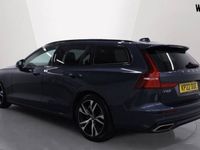 Used Volvo V60 R-Design 295 HP (216 kW) 2022 Blue Estate