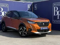 Used Peugeot 2008 GTi 130 HP (95 kW) 2022 Orange SUV