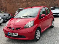 Used Toyota Aygo 2008 Red Hatchback
