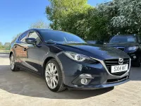 Usado Mazda 3 Inclusive 165 CV (121 kW) 2014 Azul Utilitario