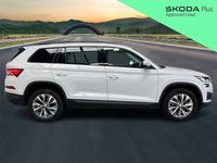 Used Skoda Kodiaq SE Drive 110 HP (80 kW) 2022 Moon white metallic SUV