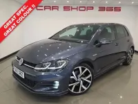 Used VW Golf VII GTD 184 HP (135 kW) 2017 Blue Hatchback
