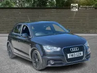 Used Audi A1 Sportback S-Line 122 HP (89 kW) 2013 Black Hatchback