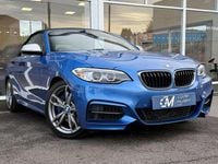 Used BMW M235 Comfort Edition 2015 Blue Cabriolet