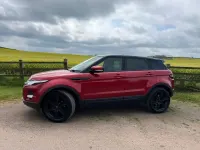 Used Land Rover Range Rover evoque Pure 2013 Red SUV