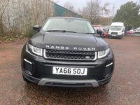 Used Land Rover Range Rover evoque SE 2017 Black Estate