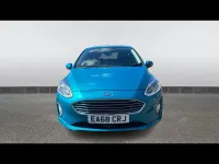 Begagnad Ford Fiesta Titanium 2018 Blå Halvkombi