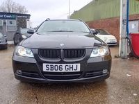 Used BMW 325 218 HP (160 kW) 2006 Black Estate