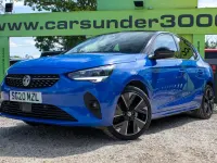 Used Vauxhall Corsa-e Elite 50 kW (68 HP) 2020 Blue Hatchback