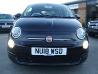 Used Fiat 500 Pop 69 HP (50 kW) 2018 Black Hatchback