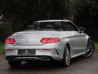 Begagnad Mercedes C220 AMG line 170 HK (125 kW) 2017 Silver Cab