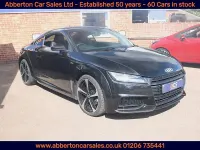 Used Audi TT Black Edition 180 HP (132 kW) 2017 Black Coupe