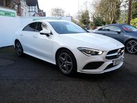 Used Mercedes CLA250e AMG line 2021 Polar white Sedan