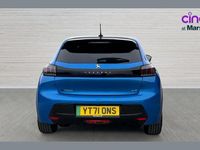 Used Peugeot e-208 Premium 100 kW (136 HP) 2021 Blue Hatchback