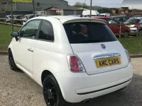 Used Fiat 500 Sport 85 HP (62 kW) 2011 White Hatchback