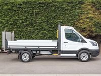 used Ford Transit 350 RWD EURO 6 105PS 6 SPEED 10'9'' L2 MWB ONE STOP DROPSIDE PICK UP