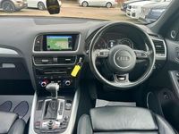 Used Audi Q5 S-line plus 190 HP (139 kW) 2016 Blue SUV