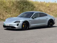 Used Porsche Taycan Performance Package 559 kW (761 HP) 2021 Silver Sedan