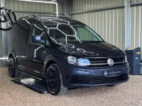 Used VW Caddy Startline 75 HP (55 kW) 2018 Blue MPV