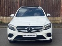 Used Mercedes GLC250 AMG line 2018 White Estate