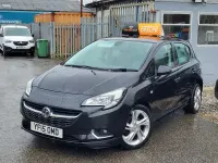 Used Vauxhall Corsa SRi 95 HP (69 kW) 2015 Black Hatchback