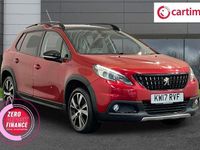 Used Peugeot 2008 GT-line 110 HP (80 kW) 2017 Red SUV