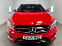 Used Mercedes GLA220 AMG line 177 HP (130 kW) 2016 Red SUV