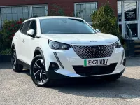 Used Peugeot e-2008 Allure Premium 98 kW (134 HP) 2021 White SUV
