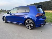 Used VW Golf VII R 2014 Blue Hatchback