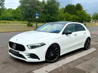 Used Mercedes A35 AMG Premium Plus 2019 White Hatchback