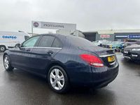 Begagnad Mercedes C200 Executive 184 HK (135 kW) 2016 Blå Sedan