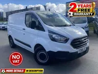 Used Ford Transit Custom 105 HP (77 kW) 2018 White Van