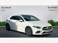Used Mercedes A250 AMG Line Premium Plus 2019 White Hatchback