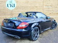 Used Mercedes SLK55 AMG AMG 2005 Blue Cabriolet