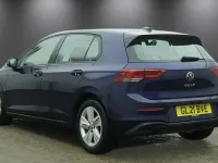 Used VW Golf VII S 150 HP (110 kW) 2021 Blue Hatchback
