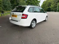 Used Skoda Fabia SE 2015 White Estate