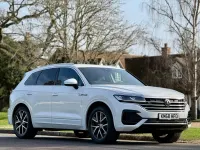 Używany VW Touareg R-line 286 KM (210 kW) 2018 Biały SUV