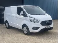 Used Ford Transit Custom Limited 130 HP (95 kW) 2022 Frozen white (solid paint) Van