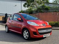 Used Peugeot 107 68 HP (50 kW) 2009 Orange Hatchback