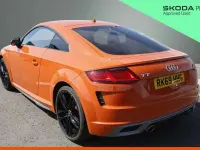 Used Audi TT S-Line 245 HP (180 kW) 2019 Orange Coupe