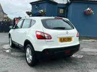 Used Nissan Qashqai Acenta 117 HP (86 kW) 2013 White SUV