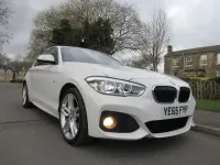 Used BMW 120 M Sport 2015 White Hatchback