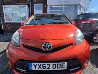 Used Toyota Aygo 2012 Orange Hatchback