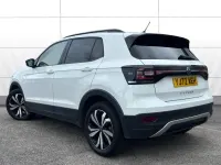 Used VW T-Cross Black Edition 110 HP (80 kW) 2022 White SUV