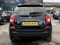 Used Ssangyong (KGM) Korando 149 HP (109 kW) 2018 Black Estate