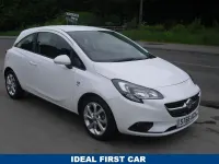 Used Vauxhall Corsa 75 HP (55 kW) 2016 White Hatchback