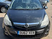 Used Vauxhall Corsa S 2012 Black Hatchback